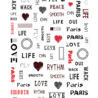 Nail decals - One Sheet