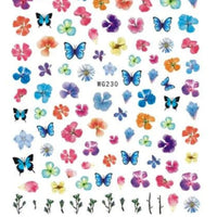 Nail decals - One Sheet